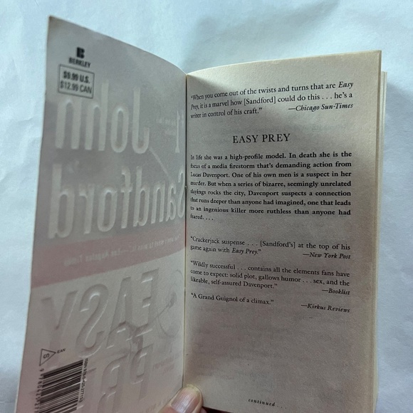 BARGAIN: 4 books by John Sanford, James Patterson, & Jeff Abbott; Mysteries - Picture 9 of 16